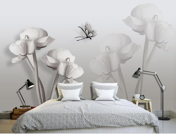 simple fashion black and white beauty tv background wall mural 3d wallpaper 3d wall papers for tv backdrop
simple fashion black and white beauty tv background wall mural 3d wallpaper 3d wall papers for tv backdrop