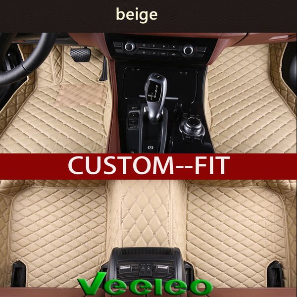 Veeleo+ Custom Fit - 6 Colors Leather Car Floor Mats for Benz All Class All Weather Waterproof Anti-slip 3D carpet Front & Rear Liner
Veeleo+ Custom Fit - 6 Colors Leather Car Floor Mats for Benz All Class All Weather Waterproof Anti-slip 3D carpet Front & Rear Liner