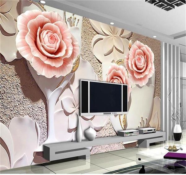 wholesale- custom 3d p wallpaper room mural non-woven sticker flower relievo fresco hd p sofa tv background wallpaper for walls 3d
wholesale- custom 3d p wallpaper room mural non-woven sticker flower relievo fresco hd p sofa tv background wallpaper for walls 3d
