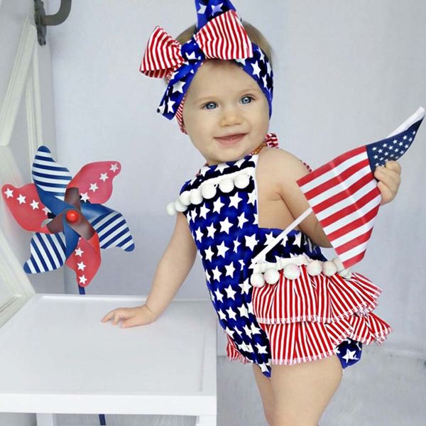 2017 Summer 4th of july independence day toddler girl rompers tassel baby fourth of july american flag usa jumpsuit infant boutique clothing
2017 Summer 4th of july independence day toddler girl rompers tassel baby fourth of july american flag usa jumpsuit infant boutique clothing