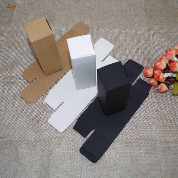 100pcs/lot 3x3x12cm/2x2x10cm/12cm white black kraft paper box diy lipstick perfume essential oil bottle packaging boxes valve tube package
100pcs/lot 3x3x12cm/2x2x10cm/12cm white black kraft paper box diy lipstick perfume essential oil bottle packaging boxes valve tube package