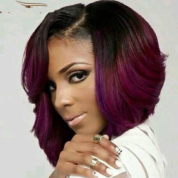 Short Wigs for Black Women Red Wig Natural Cheap Hair Bob Wig Heat Resistant Synthetic Wigs for Women Sale
Short Wigs for Black Women Red Wig Natural Cheap Hair Bob Wig Heat Resistant Synthetic Wigs for Women Sale