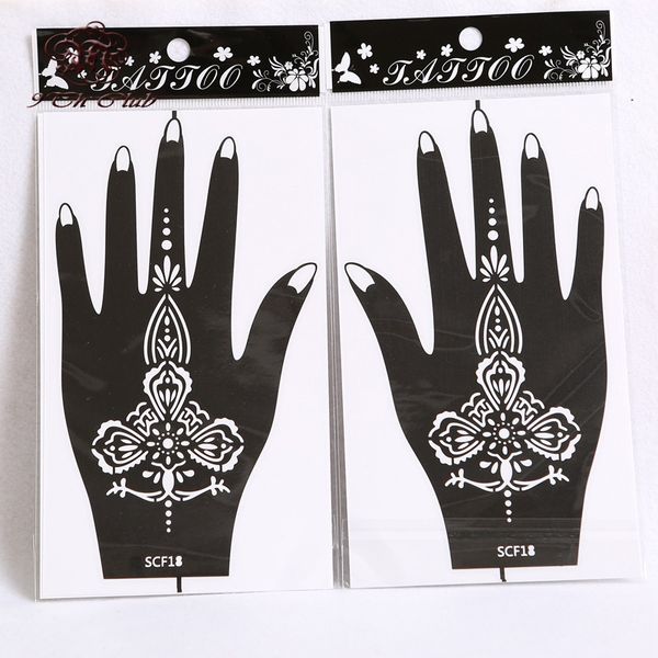 wholesale-10 pair (20pcs) henna hand tattoo stencil,flower glitter airbrush mehndi henna tattoo stencils templates for body paint 20*11cm
wholesale-10 pair (20pcs) henna hand tattoo stencil,flower glitter airbrush mehndi henna tattoo stencils templates for body paint 20*11cm