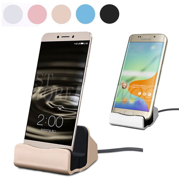 

Univer al quick charger docking tand tation charger cradle charging ync dock type c for am ung 6 7 edge note 5 with retail box
