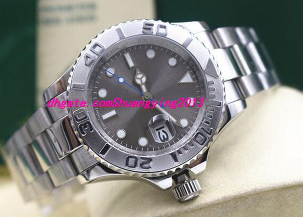 fashion luxury wristwatch 116622 mens steel & platinum rhodium dial baby blue hand 40mm automatic mechanical men watches quality, Slivery;brown
fashion luxury wristwatch 116622 mens steel & platinum rhodium dial baby blue hand 40mm automatic mechanical men watches quality, Slivery;brown