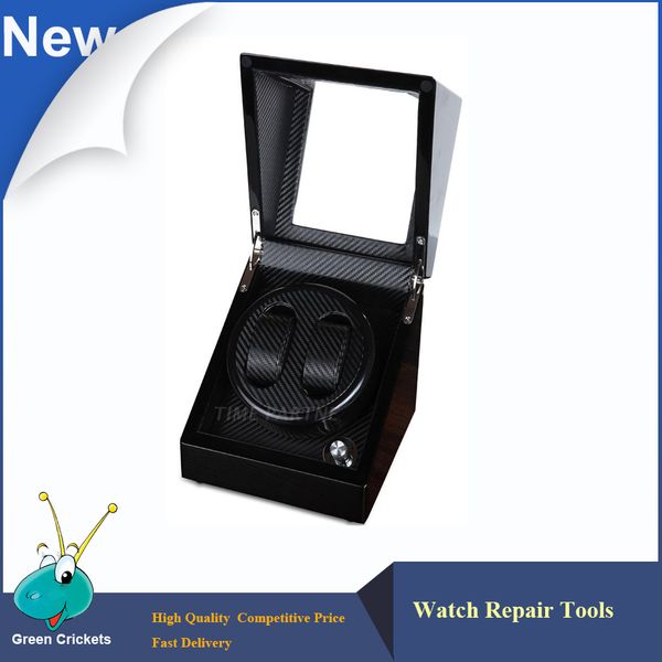 wholesale- ultra luxurious carbon fiber 2+0 silent motor wooden automatic watch winder,mechanical watches storage winder box, Black
wholesale- ultra luxurious carbon fiber 2+0 silent motor wooden automatic watch winder,mechanical watches storage winder box, Black