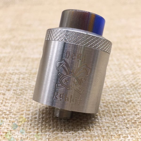 Vaporizer Dead Rabbit RDA Tank Atomizer Support Both Single and Dual Wire Silver Black 2 Colors High quality Fit 510 Mods DHL Free
Vaporizer Dead Rabbit RDA Tank Atomizer Support Both Single and Dual Wire Silver Black 2 Colors High quality Fit 510 Mods DHL Free