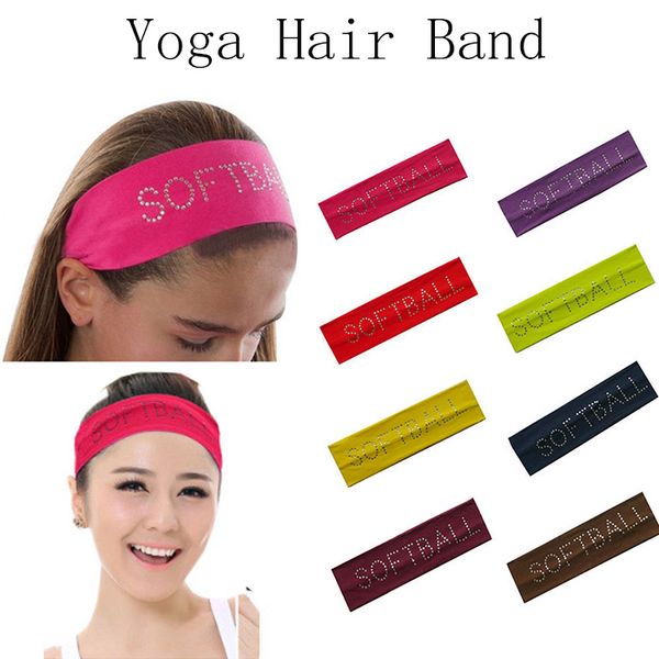 2 inch cotton stretch headbands rhinestone cystal "softball" elastic cotton hairband hair accessories, Silver
2 inch cotton stretch headbands rhinestone cystal "softball" elastic cotton hairband hair accessories, Silver