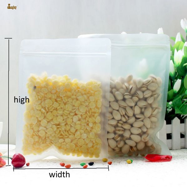 new 100pcs lot 9sizes frosted matte plastic kitchen storage package zip lock packaging bags flat bottom heat seal top
new 100pcs lot 9sizes frosted matte plastic kitchen storage package zip lock packaging bags flat bottom heat seal top