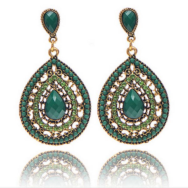 Stud earringsBohemianThe pendantsWater droplets shapeA pair alloyLadies' women's Of wedding Act the role ofing is tasted The weddingfashion
Stud earringsBohemianThe pendantsWater droplets shapeA pair alloyLadies' women's Of wedding Act the role ofing is tasted The weddingfashion