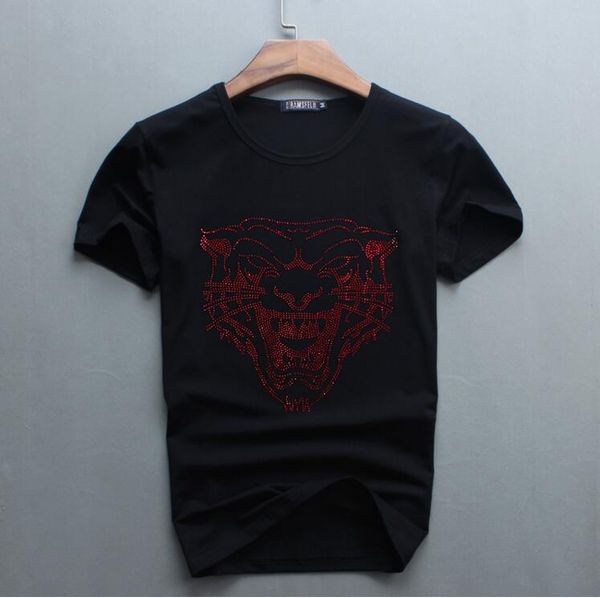luxury diamond design short sleeve tshirt men funny brand cotton and tees 2017 lh, White;black
luxury diamond design short sleeve tshirt men funny brand cotton and tees 2017 lh, White;black