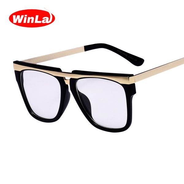 wholesale- winla 2017 new arrival square glasses frame optical points classic brand designer clear lens alloy temple glasses oculos w2497, Silver
wholesale- winla 2017 new arrival square glasses frame optical points classic brand designer clear lens alloy temple glasses oculos w2497, Silver