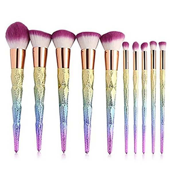 mermaid makeup brushes sets cosmetics brush 10 bright color spiral shank 3d colorful unicorn screw makeup tools 2017
mermaid makeup brushes sets cosmetics brush 10 bright color spiral shank 3d colorful unicorn screw makeup tools 2017