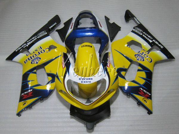 customize fairing kit for suzuki gsxr600 01 02 03 yellow blue bodywork fairings set gsxr750 2001 2002 2003 iy08
customize fairing kit for suzuki gsxr600 01 02 03 yellow blue bodywork fairings set gsxr750 2001 2002 2003 iy08
