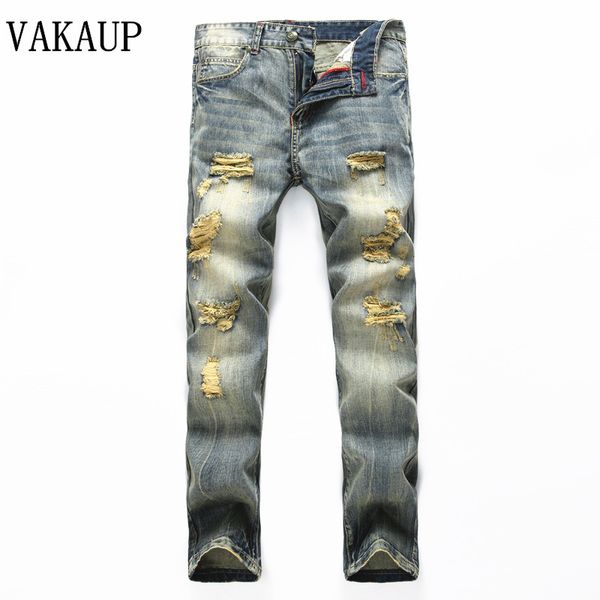 wholesale- mens jeans blue color printed jean for men ripped button jeans casual pants quality cotton denim pants jeans
wholesale- mens jeans blue color printed jean for men ripped button jeans casual pants quality cotton denim pants jeans