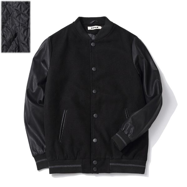 wholesale- men big size baseball jacket 6xl 5xl 4xl leather sleeve cotton padded black autumn winter, Black;brown
wholesale- men big size baseball jacket 6xl 5xl 4xl leather sleeve cotton padded black autumn winter, Black;brown