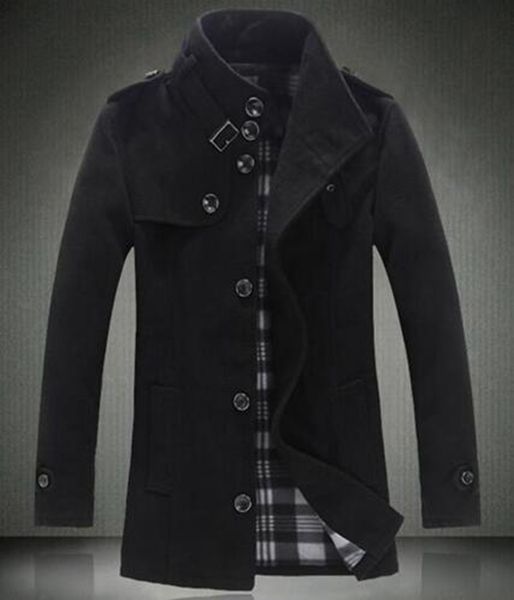 men's autumn/winter in europe and the leisure fashion the new big yards cultivate one's morality cloth trench coat/ 2xl-5xl, Black
men's autumn/winter in europe and the leisure fashion the new big yards cultivate one's morality cloth trench coat/ 2xl-5xl, Black