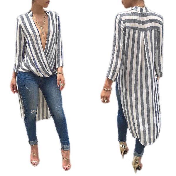 wholesale- 2016 women maxi dress white black striped long dress deep v long sleeve dress vintage club party dresses elbise
wholesale- 2016 women maxi dress white black striped long dress deep v long sleeve dress vintage club party dresses elbise
