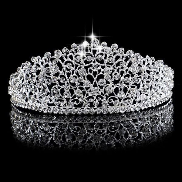 new gorgeous sparkling silver big wedding diamante pageant tiaras hairband crystal bridal crowns for brides hair jewelry headpiece, Slivery;golden
new gorgeous sparkling silver big wedding diamante pageant tiaras hairband crystal bridal crowns for brides hair jewelry headpiece, Slivery;golden