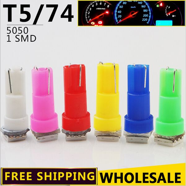 20pcs per bag t5 5050 instrument cluster lamp car dashboard light indicator lights led interior light car styling 1 smd
20pcs per bag t5 5050 instrument cluster lamp car dashboard light indicator lights led interior light car styling 1 smd