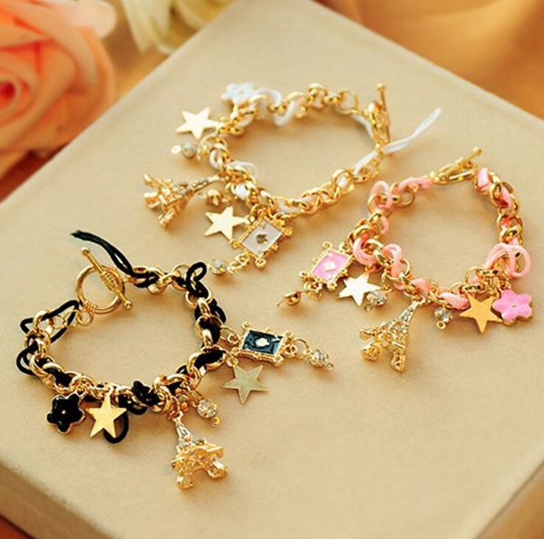 brand new fashion five - star poker bracelet five - leaf bracelet bracelet fb175 mix order 20 pieces a lot charm bracelets, Golden;silver
brand new fashion five - star poker bracelet five - leaf bracelet bracelet fb175 mix order 20 pieces a lot charm bracelets, Golden;silver