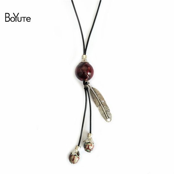boyute 5pcs diy handmade knitted variable ceramic beads pendant necklace women costume jewelry bubble bag for protection, Silver
boyute 5pcs diy handmade knitted variable ceramic beads pendant necklace women costume jewelry bubble bag for protection, Silver