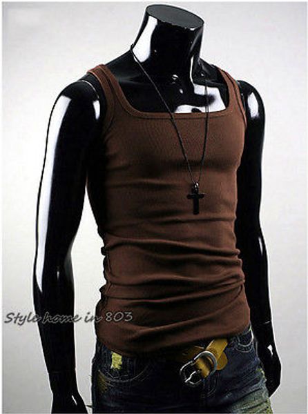men' tank selling men t-shirt summer undershirt mens tshirt a-shirt wife beater ribbed muscle vest running athletic, White;black
men' tank selling men t-shirt summer undershirt mens tshirt a-shirt wife beater ribbed muscle vest running athletic, White;black