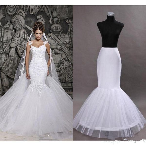 2017 in stock mermaid petticoats bridal crinoline for mermaid wedding prom dresses one hoop flounced wedding accessories, White
2017 in stock mermaid petticoats bridal crinoline for mermaid wedding prom dresses one hoop flounced wedding accessories, White