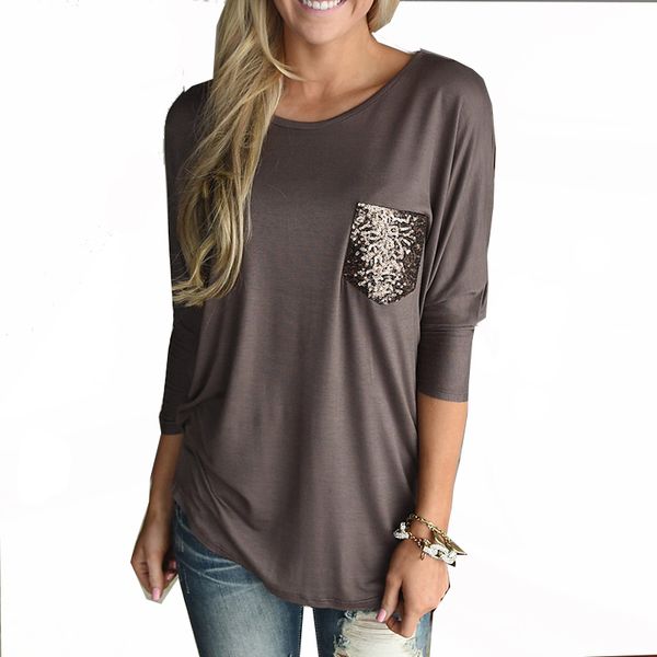 wholesale- 2 o 2016 autumn new arrival t women neck colors cotton loose sleeve women long shirt clothing casual solid fashion sleev smgh, Black
wholesale- 2 o 2016 autumn new arrival t women neck colors cotton loose sleeve women long shirt clothing casual solid fashion sleev smgh, Black