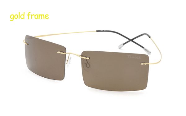 brand pure titanium sunglasses men women polarized sun glasses ultra-light square rimless frame oculos de sol 9g tz8615, White;black
brand pure titanium sunglasses men women polarized sun glasses ultra-light square rimless frame oculos de sol 9g tz8615, White;black