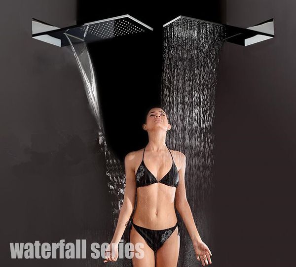 600x320mm luxurious brass rectangular ceiling monsoon overhead shower thermostatic switch lateral massage acupuncture spray jets 80092
600x320mm luxurious brass rectangular ceiling monsoon overhead shower thermostatic switch lateral massage acupuncture spray jets 80092
