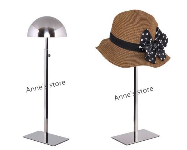 wholesale 10pcs stainless steel hat display stand rack adjustable metal cap display rack wig silk scarf holder
wholesale 10pcs stainless steel hat display stand rack adjustable metal cap display rack wig silk scarf holder