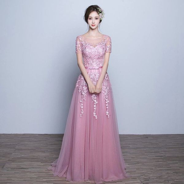 2017 sheer neck lace applique evening dress with embroidery tulle short sleeve slim sash floor length lace up prom party gown formal wear, Black;red
2017 sheer neck lace applique evening dress with embroidery tulle short sleeve slim sash floor length lace up prom party gown formal wear, Black;red
