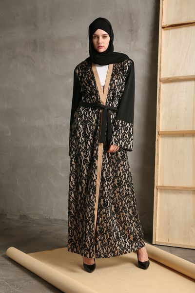 new arrival muslim women long sleeve lace abaya dress plus size islamic kaftan dress s-2xl robes, Red
new arrival muslim women long sleeve lace abaya dress plus size islamic kaftan dress s-2xl robes, Red