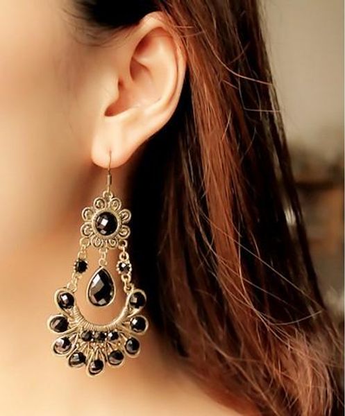 womens earrings vintage dangles sunflower peacock tail dangling palace style rhinestone hanging earrings party drop earrings, Silver
womens earrings vintage dangles sunflower peacock tail dangling palace style rhinestone hanging earrings party drop earrings, Silver