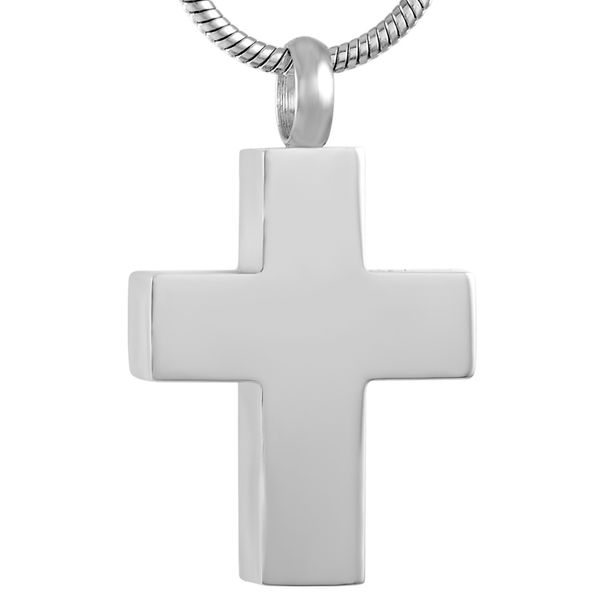 ijd9423 simple blank cross stainless steel cremation pendant necklace memory funeral ashes keepsake urn necklace jewelry, Silver
ijd9423 simple blank cross stainless steel cremation pendant necklace memory funeral ashes keepsake urn necklace jewelry, Silver