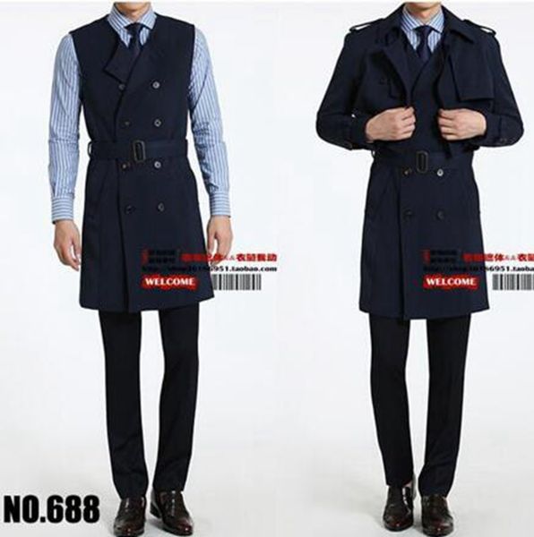 european and american fashion style fine han edition men winter long contracted cloth coat two-piece wind coat / s-6xl, Black
european and american fashion style fine han edition men winter long contracted cloth coat two-piece wind coat / s-6xl, Black