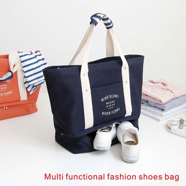 multi functional fashion shoes bag fashionable handbag travel bag canvas fabric is more durable travel necessities
multi functional fashion shoes bag fashionable handbag travel bag canvas fabric is more durable travel necessities