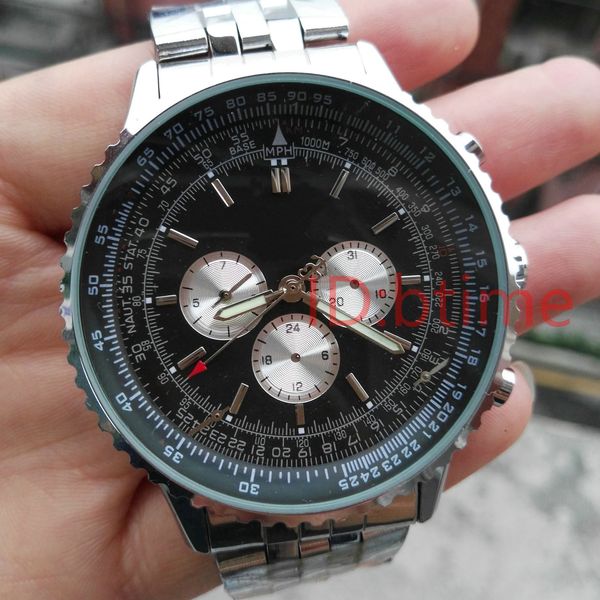 mechanical watch men navitimer a35340 black dial stainless steel automatic mens dive watches relogio masculino wristwatches, Slivery;brown
mechanical watch men navitimer a35340 black dial stainless steel automatic mens dive watches relogio masculino wristwatches, Slivery;brown