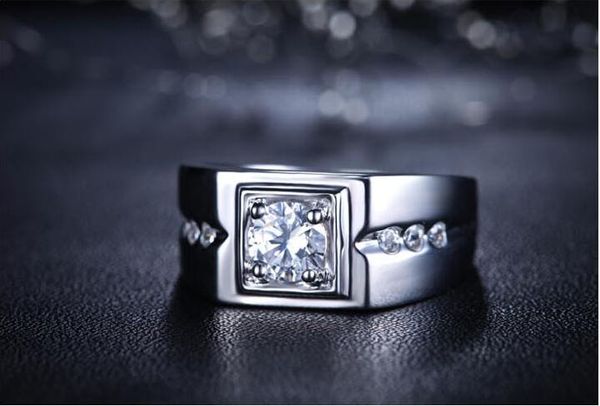 2017 new fine jewelry men ring 925 sterling silver wedding rings for men 0.5 ct cz diamond men engagement ring, Golden;silver
2017 new fine jewelry men ring 925 sterling silver wedding rings for men 0.5 ct cz diamond men engagement ring, Golden;silver