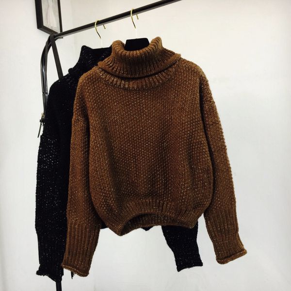womens fashion thickening turtleneck sweater knitwear winter thick warm bright silk women's pullover sweater 4colors ing, White;black
womens fashion thickening turtleneck sweater knitwear winter thick warm bright silk women's pullover sweater 4colors ing, White;black