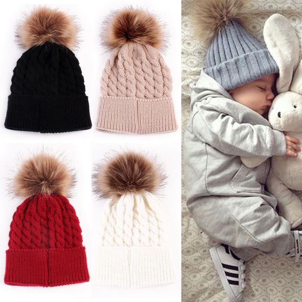 2017 cute winter warmer girls boys pompom ball wool fur kids cap baby knitted hat, Yellow
2017 cute winter warmer girls boys pompom ball wool fur kids cap baby knitted hat, Yellow