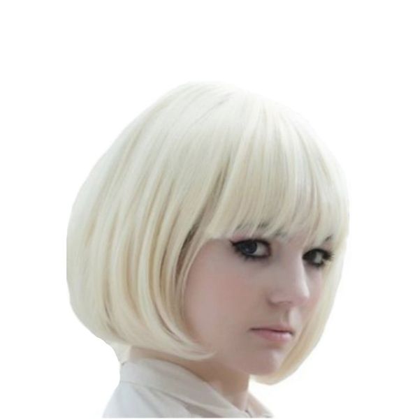 100% new fashion picture full lace wigs new fashion women short blonde bobo synthetic party costume full wigs, Black
100% new fashion picture full lace wigs new fashion women short blonde bobo synthetic party costume full wigs, Black