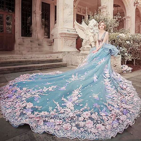 luxury handmade garden wedding dresses 2018 spring summer deep v neck a line bridal gowns with colorful lace appliques peplum long train, White
luxury handmade garden wedding dresses 2018 spring summer deep v neck a line bridal gowns with colorful lace appliques peplum long train, White