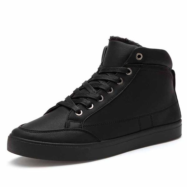 2016 winter men snow boots sell lace-up trend fashion contracted man high plush keep warm cotton martin shoes, Black
2016 winter men snow boots sell lace-up trend fashion contracted man high plush keep warm cotton martin shoes, Black