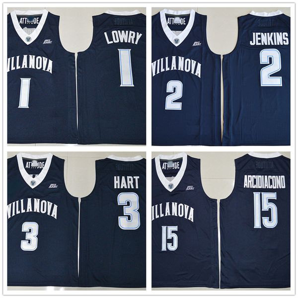 ncaa villanova wildcats college jerseys 1 kyle lowry 2 kris jenkins 3 josh hart 15 ryan arcidiacono basketball jersey navy blue color, Black
ncaa villanova wildcats college jerseys 1 kyle lowry 2 kris jenkins 3 josh hart 15 ryan arcidiacono basketball jersey navy blue color, Black