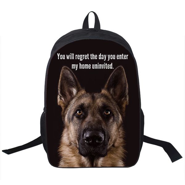 wholesale- animal german shepherd / pit / staffordshire / rottweiler backpack for teenager children school bags boy dog bag
wholesale- animal german shepherd / pit / staffordshire / rottweiler backpack for teenager children school bags boy dog bag