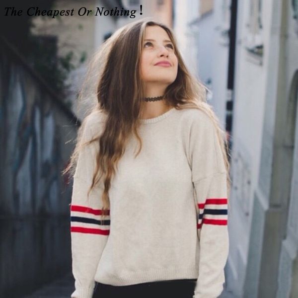 wholesale-2016 fashion womens sueter feminino brandy melville veena striped oversize poncho pullover pull femme knitted sweater, White;black
wholesale-2016 fashion womens sueter feminino brandy melville veena striped oversize poncho pullover pull femme knitted sweater, White;black