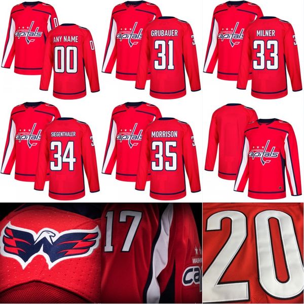 2017-18 New Season Washington Capitals Jersey 31 Philipp Grubauer 33 Parker Milner 34 Jonas Siegenthaler 35 Adam Morrison Hockey Jerseys
2017-18 New Season Washington Capitals Jersey 31 Philipp Grubauer 33 Parker Milner 34 Jonas Siegenthaler 35 Adam Morrison Hockey Jerseys