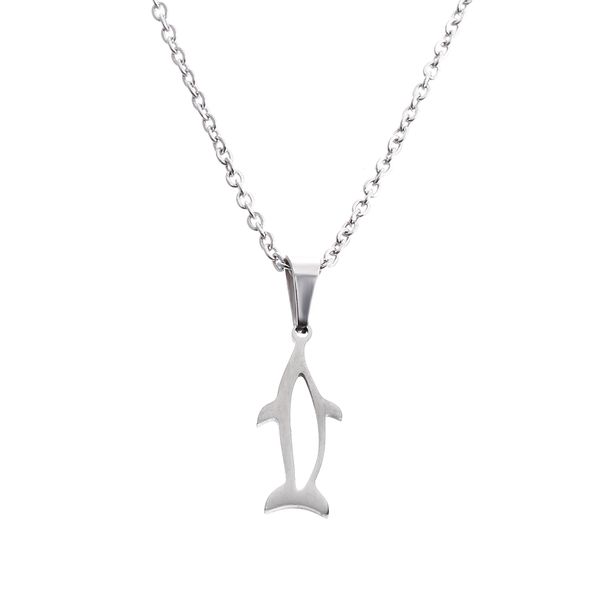 everfast new cute hollow whale pendant o chain chokers necklaces stainless steel sailor necklace for women men jewelry sn024, Silver
everfast new cute hollow whale pendant o chain chokers necklaces stainless steel sailor necklace for women men jewelry sn024, Silver
